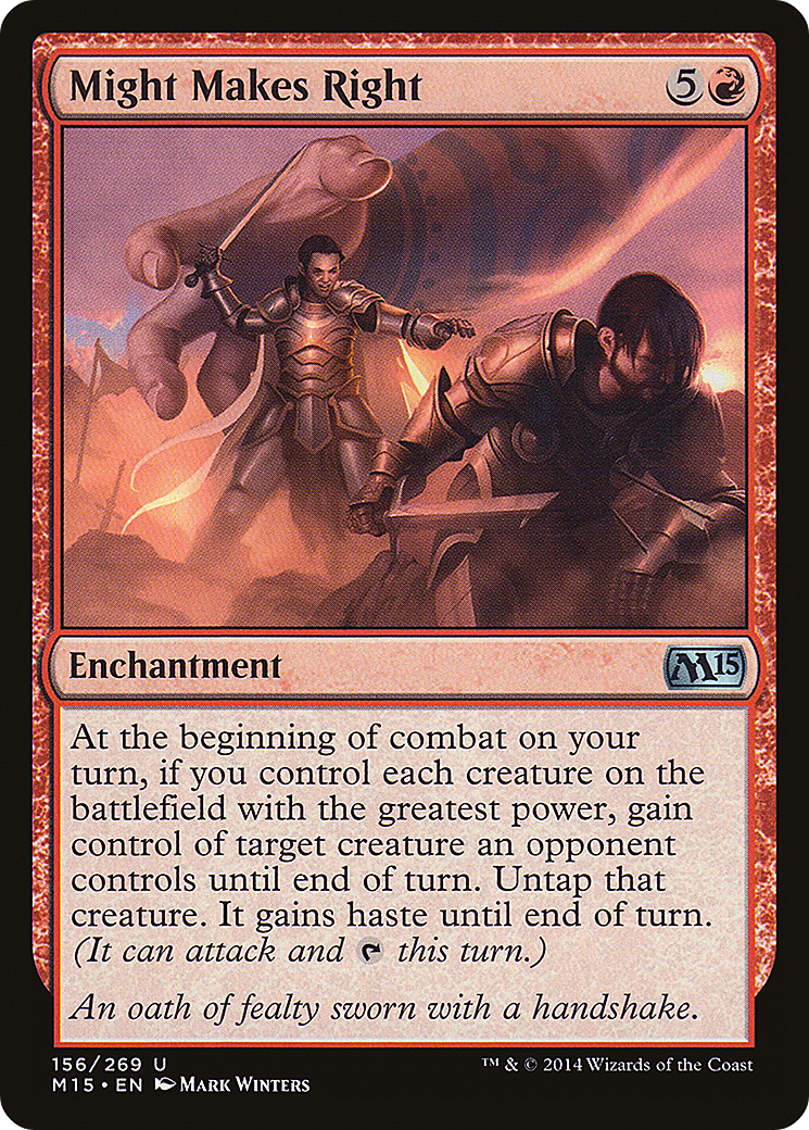 Might Makes Right - Foil