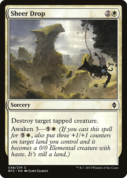 Sheer Drop - Foil