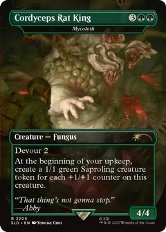 Cordyeps Rat King [Mycoloth] (2205) (Borderless) sld