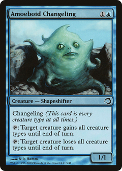 Amoeboid Changeling - Foil