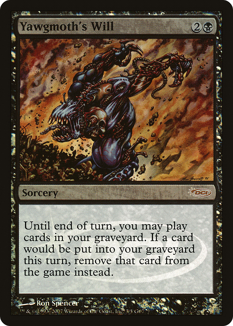 Yawgmoth's Will (003) (Judge) - Foil