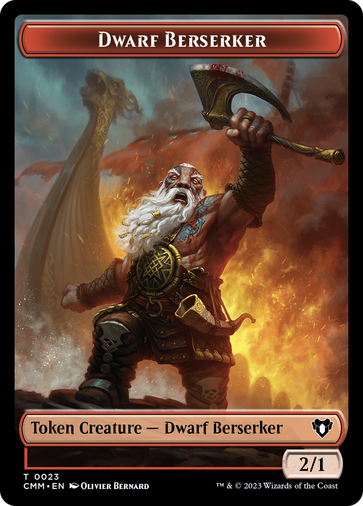 Dwarf Berserker Token (0023)