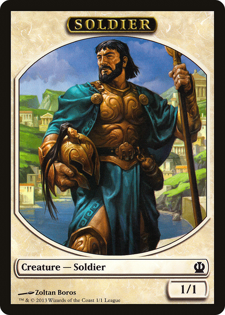 Soldier Token (001) (BOG) (League)