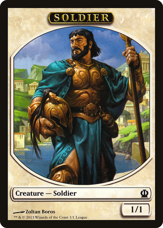 Soldier Token (001) (BOG) (League)