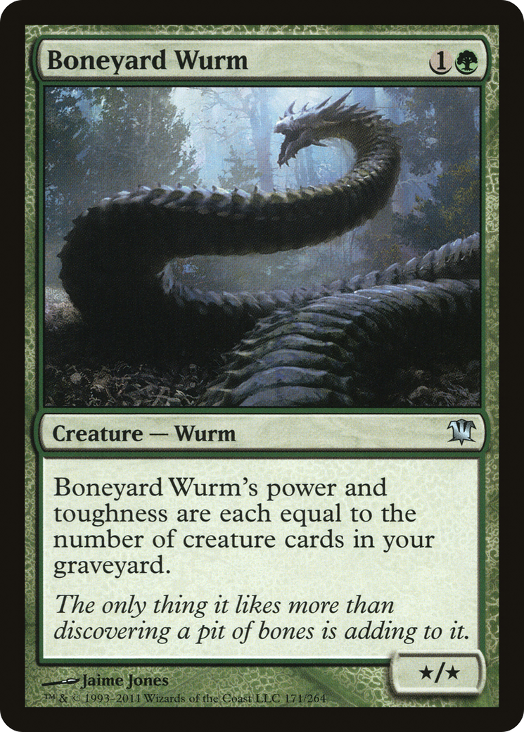 Boneyard Wurm - Foil