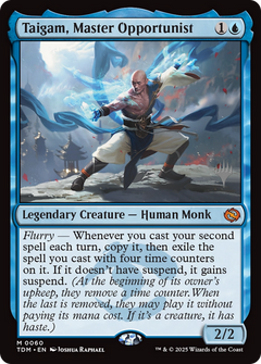 Taigam, Master Opportunist (0060) (Promo Pack) - Foil