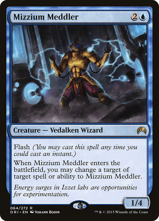 Mizzium Meddler - Foil