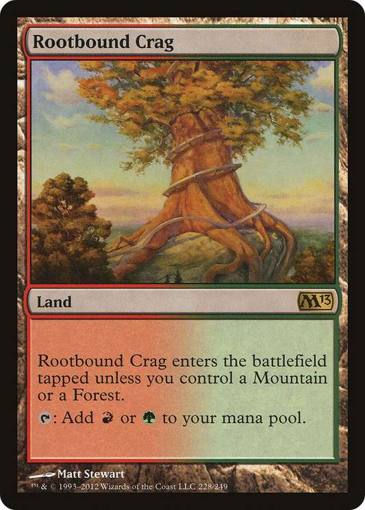 Rootbound Crag - Foil