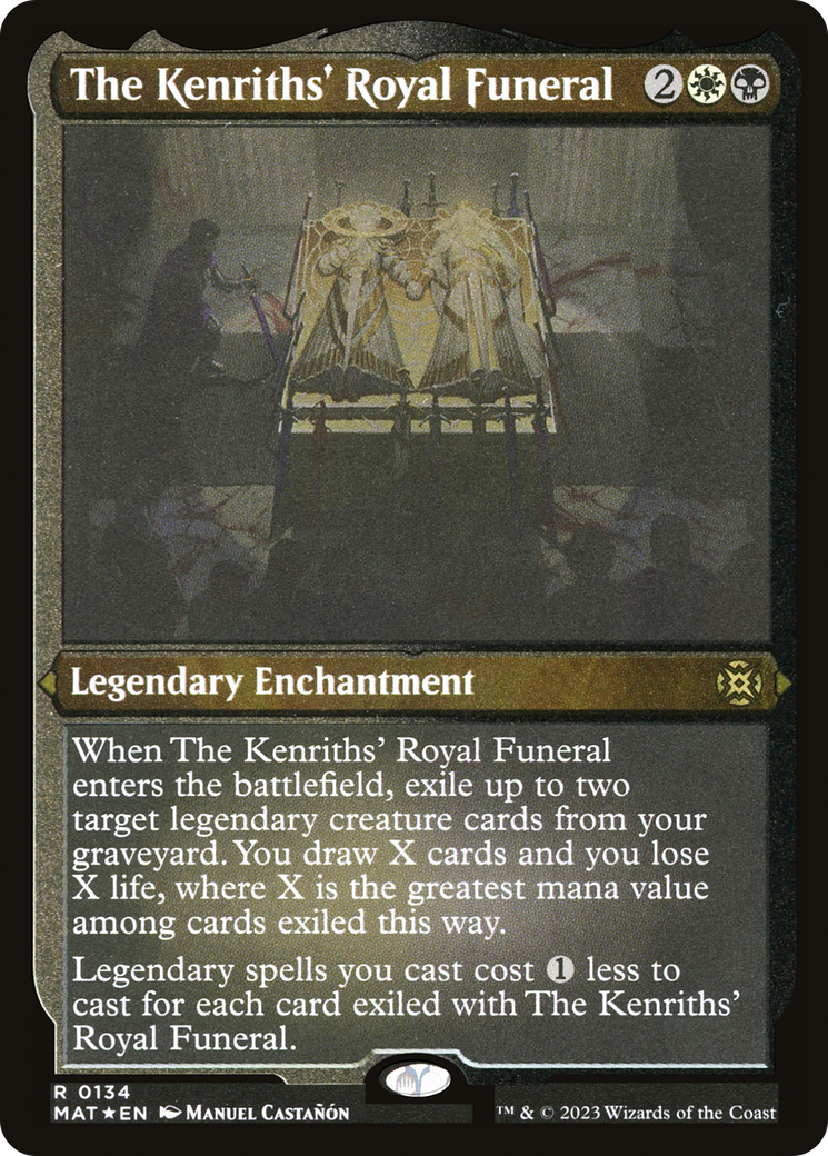 The Kenriths' Royal Funeral (0134) - Foil Etched