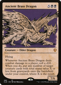Ancient Brass Dragon (389) (Showcase)