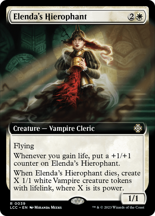 Elenda's Hierophant (0039) (Extended Art)