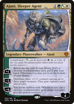 Ajani, Sleeper Agent - Foil
