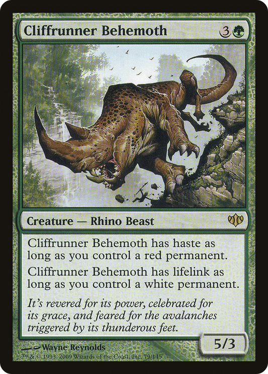 Cliffrunner Behemoth - Foil