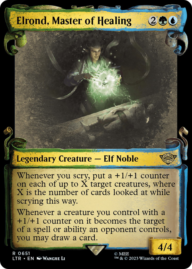 Elrond, Master of Healing (0651) (Showcase)