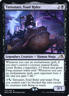 Tatsunari, Toad Rider (123) (Prerelease) - Foil