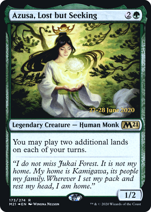 Azusa, Lost but Seeking (173) (Prerelease) - Foil