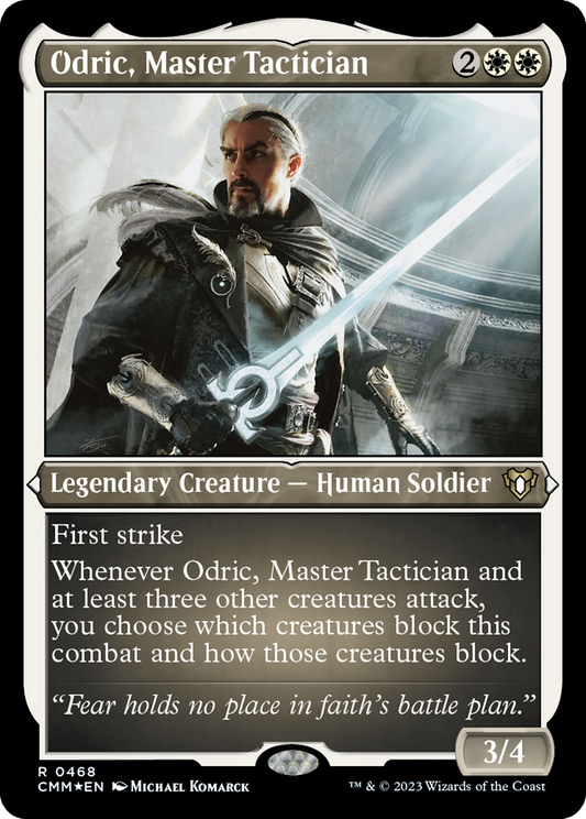 Odric, Master Tactician (0468) - Foil Etched