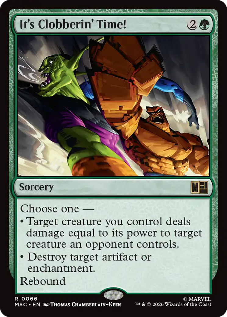 It's Clobberin' Time! (MSC)