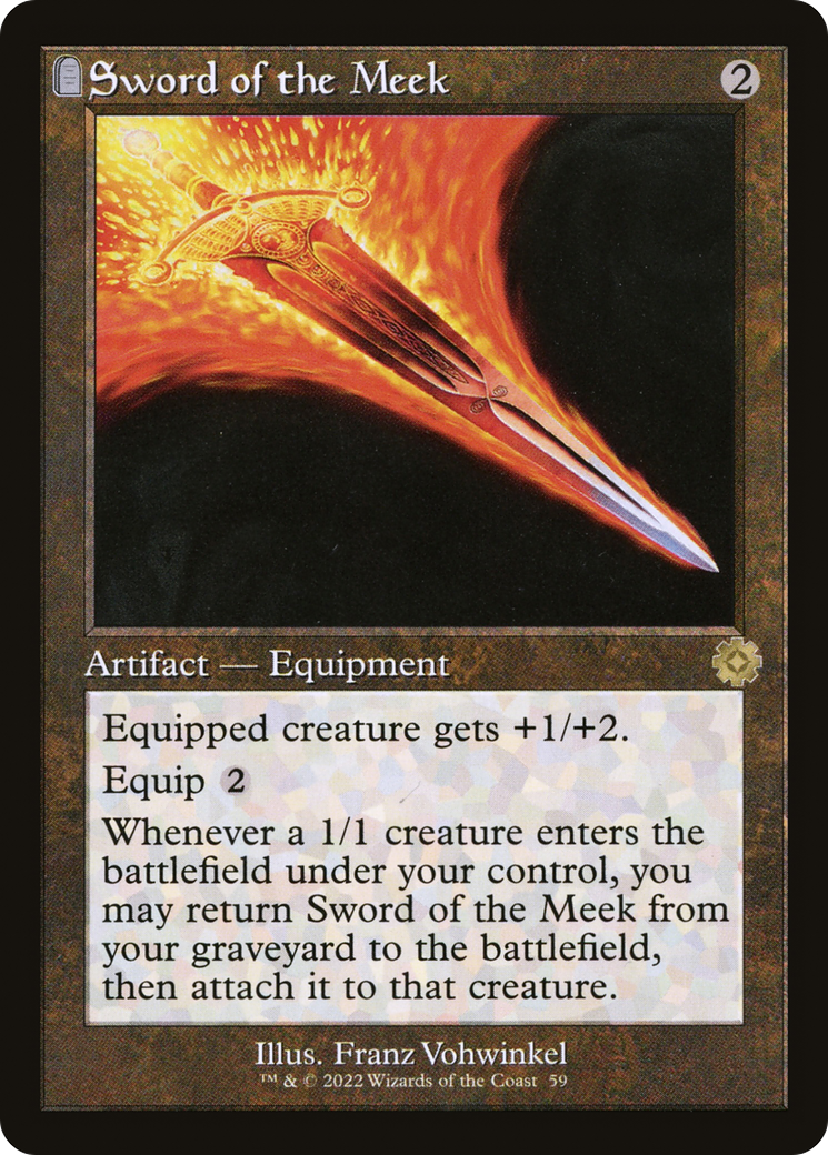 Sword of the Meek (059) (Retro Frame)