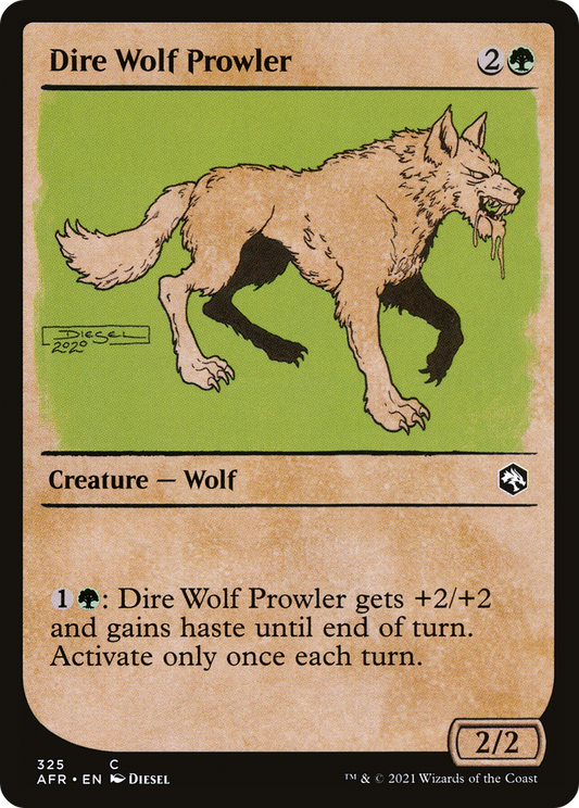 Dire Wolf Prowler (325) (Showcase)