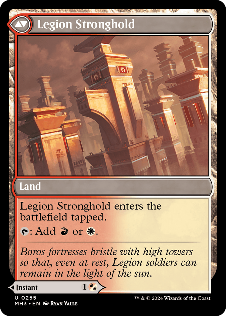 Legion Leadership // Legion Stronghold (MH3) - Foil