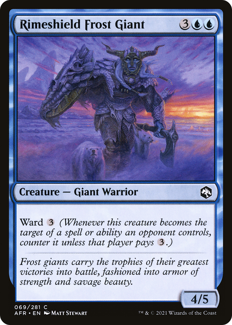 Rimeshield Frost Giant - Foil