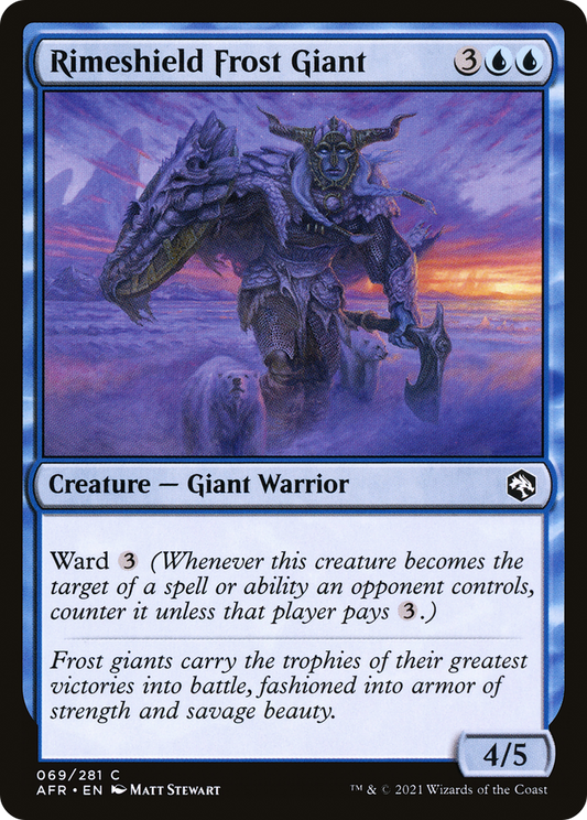 Rimeshield Frost Giant - Foil