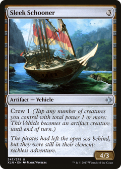 Sleek Schooner - Foil