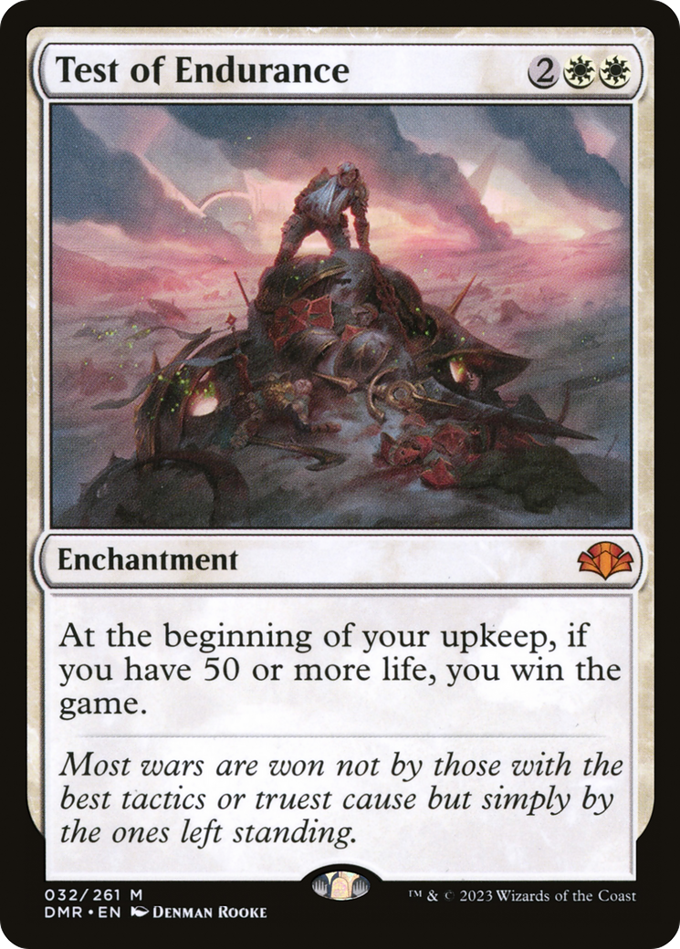 Test of Endurance - Foil