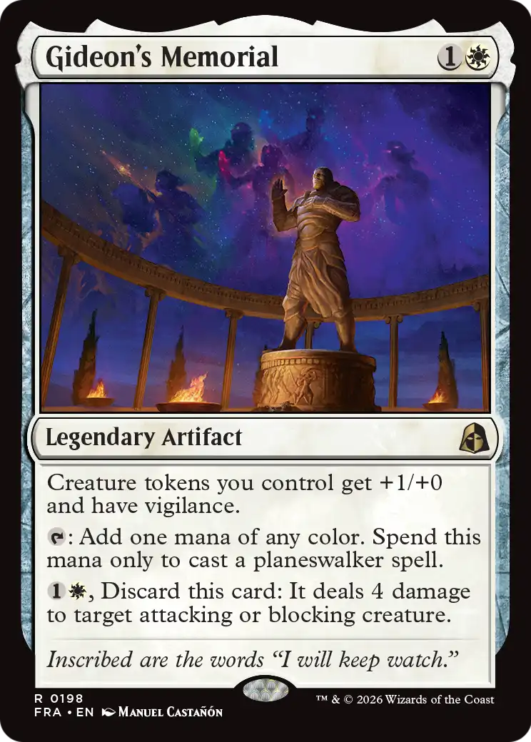 Gideon's Memorial (FRA) - Foil