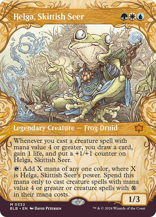 Helga, Skittish Seer (0332) (Showcase)