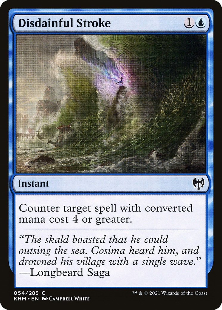 Disdainful Stroke - Foil