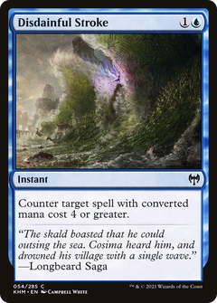 Disdainful Stroke - Foil
