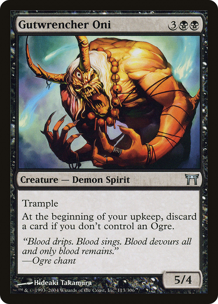 Gutwrencher Oni - Foil