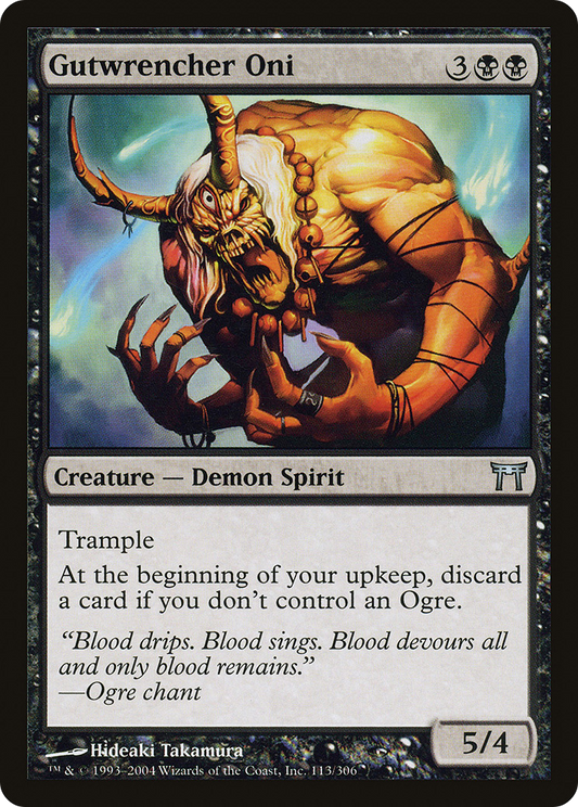 Gutwrencher Oni - Foil