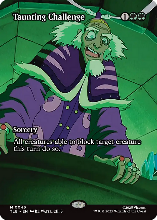 Taunting Challenge (0046) (Borderless) - Foil tle