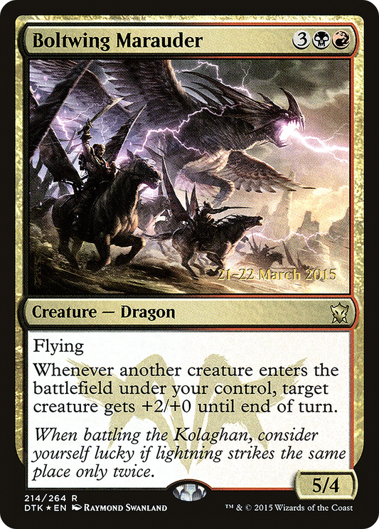 Boltwing Marauder (214) (Prerelease) - Foil