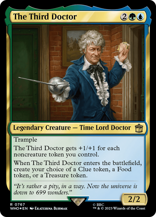 The Third Doctor (0767) - Surge Foil