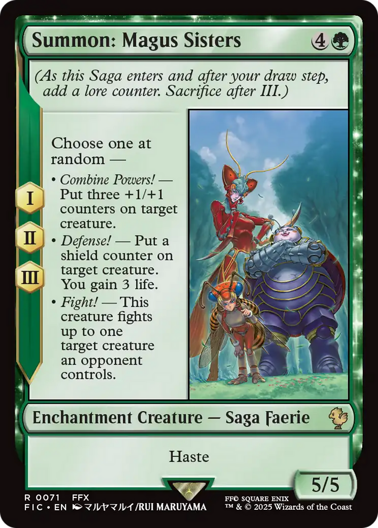 Summon: Magus Sisters - Surge Foil