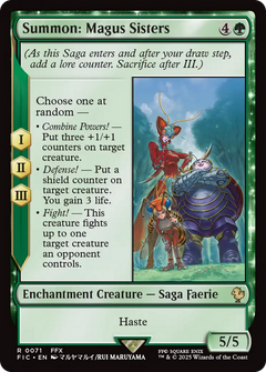 Summon: Magus Sisters - Surge Foil