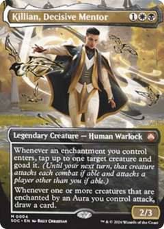 Killian, Decisive Mentor (0004) (Borderless) (SOC)