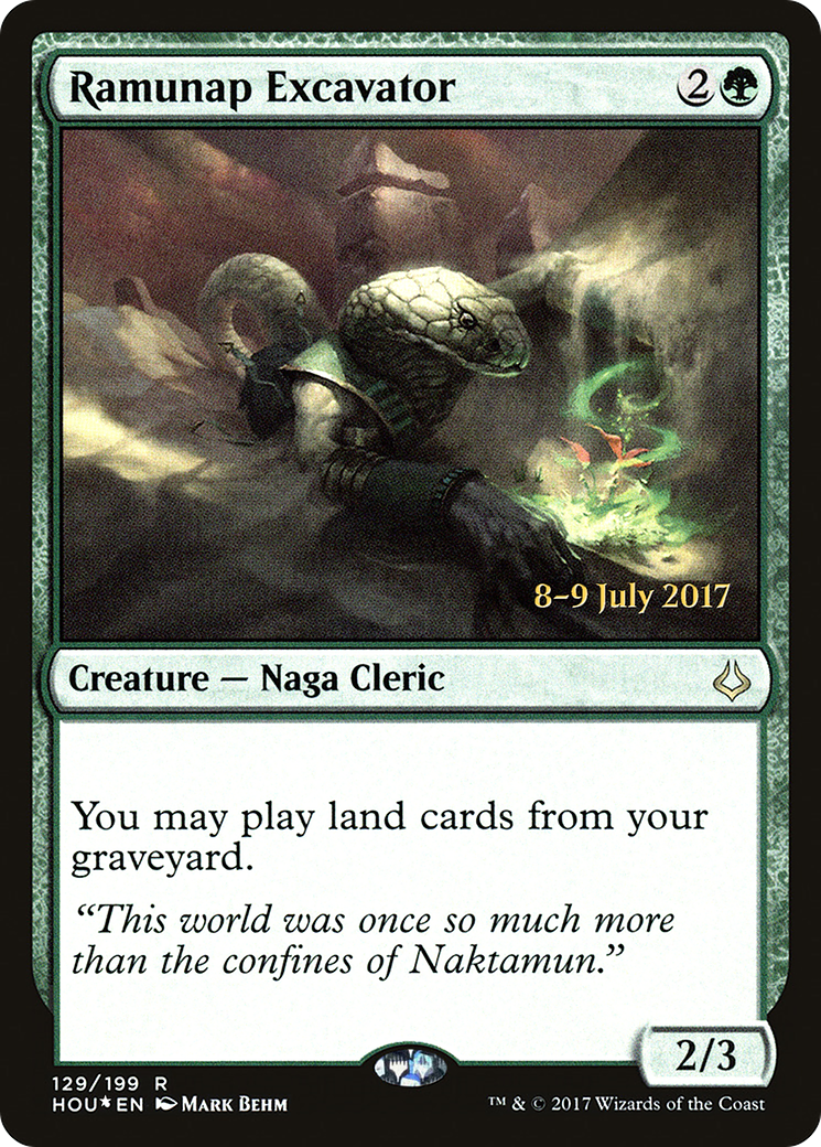 Ramunap Excavator (129) (Prerelease) - Foil