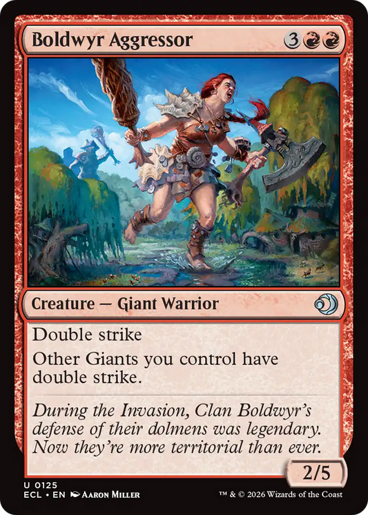 Boldwyr Aggressor (0125) (ECL) - Foil