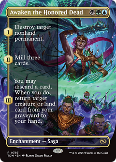 Awaken the Honored Dead (0383) (Borderless) - Foil