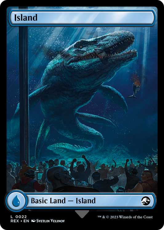 Island (0022) (Reversible) (REX) - Foil