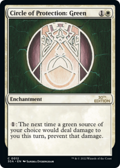 Circle of Protection: Green (Modern Frame)
