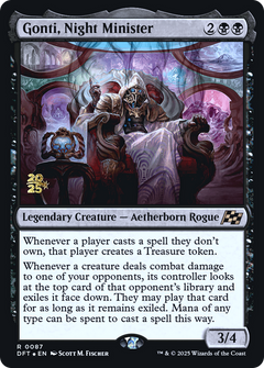 Gonti, Night Minister (0087) (Prerelease) - Foil