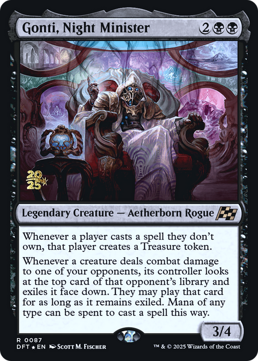 Gonti, Night Minister (0087) (Prerelease) - Foil