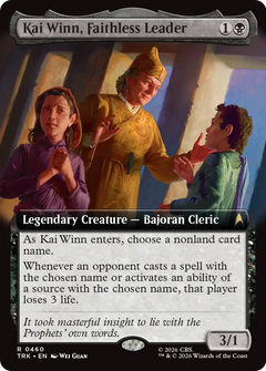 Kai Winn, Faithless Leader (0460) (Extended Art) (TRK)