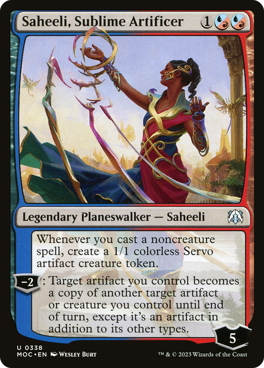 Saheeli, Sublime Artificer